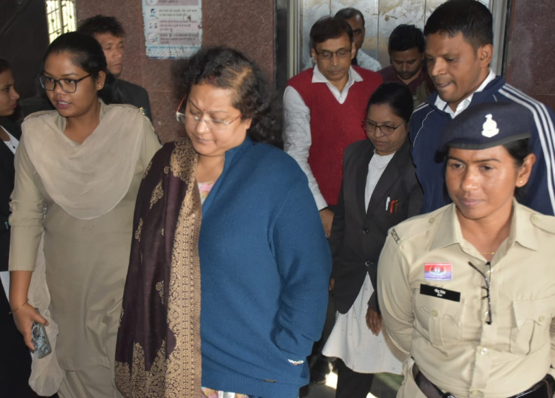 सौम्या को 14 दिन की न्यायिक रिमांड पर जेल भेजा गया