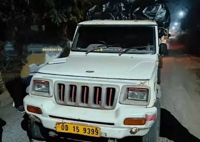 ओडिशा का 120 बोरी धान पकड़ाया, पिकअप चालक और कोचिया समेत 4 के खिलाफ FIR