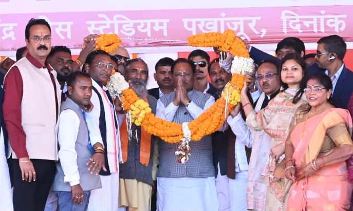 बस्तर अंचल का होगा चहुंमुखी विकास: मुख्यमंत्री विष्णु देव साय