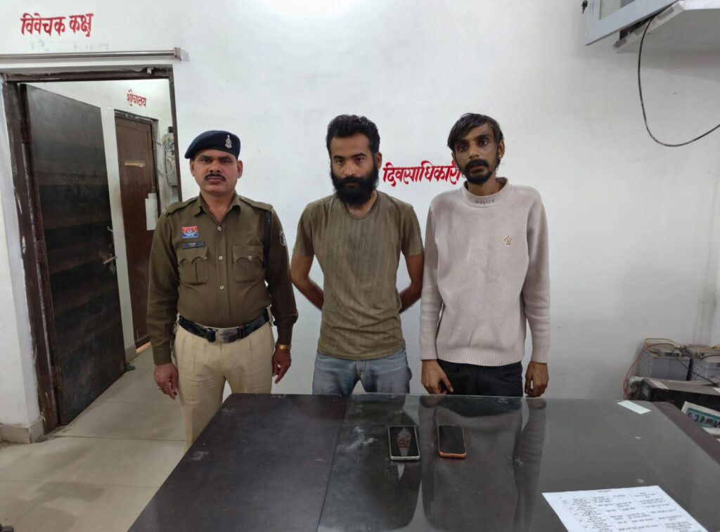 ऑनलाईन सट्टा संचालित करते 2 आरोपियों को भेजा गया जेल