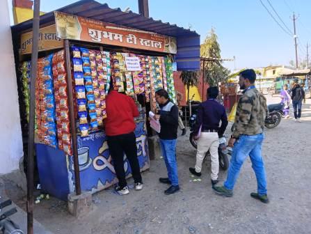 कोटपा एक्ट के तहत 16 पर चालानी कार्रवाई, 1600 रुपए जुर्माना वसूला गया