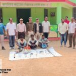 उदंती-सीतानदी टाइगर रिज़र्व में 3 शिकारी गिरफ्तार