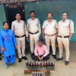 अवैध शराब के खिलाफ सख्त कार्रवाई जारी, 30.800 लीटर देशी मदिरा के साथ एक आरोपी गिरफ्तार
