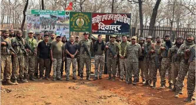 अबूझमाड़ के दिवालूर में नवीन सुरक्षा एवं जन सुविधा कैंप स्थापित