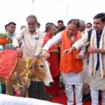 मुख्यमंत्री विष्णु देव साय ने 11 जिलों में 29 गौधाम का किया शुभारंभ