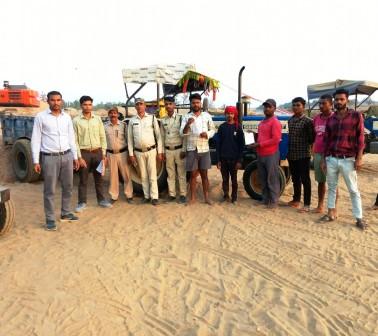 केल्हारी की रेत खदान पर उठे सवालों का अंत, जांच में मिली क्लीन चिट, वैध पास से हो रहा परिवहन