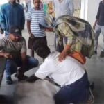 ट्रेन की चपेट में आने से आरक्षक मिंज की मौत