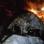 जशपुर वनमंडल में दो स्थानों पर लगी आग पर रातों-रात पाया गया नियंत्रण