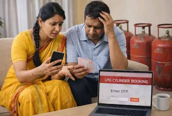ओटीपी नहीं तो सिलेंडर नहीं, सर्वर डाउन से बढ़ी समस्या