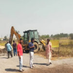 अवैध प्लाटिंग पर चला निगम का बुलडोजर, 12 अवैध निर्माणों को किया गया जमींदोज