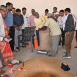 धमतरी में समर्थन मूल्य चना खरीदी ने पकड़ी रफ्तार
