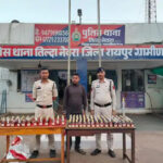 अवैध शराब पर कार्रवाई:180 पौवा देशी शराब जब्त, एक आरोपी गिरफ्तार