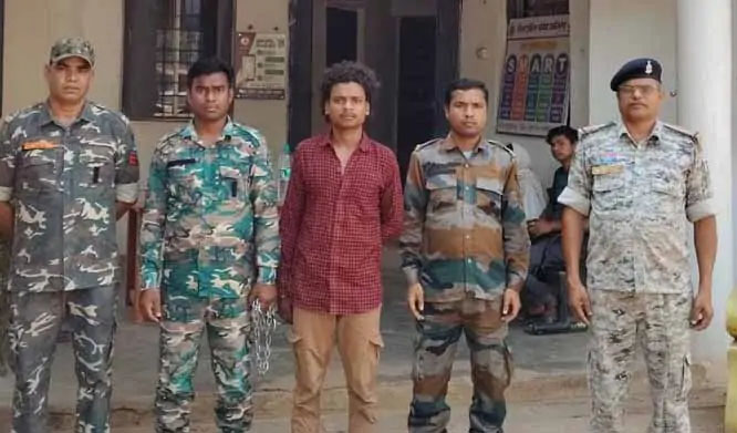 ट्रक चालक से लूटपाट करने वाला आरोपी गिरफ्तार