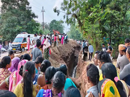 बालोद में सीवरेज प्रोजेक्ट में बड़ा हादसा: मिट्टी धंसने से 3 मजदूरों की मौत