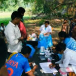 स्वास्थ्य जांच अभियान: गमपुर में 771 ग्रामीणों की हुई हेल्थ स्क्रीनिंग
