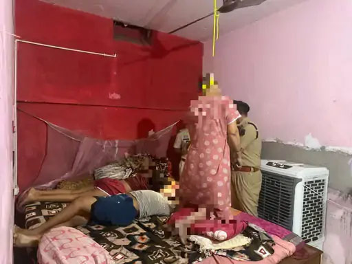 4 लोगों की मिली एक ही कमरे में शव, जांच में जुटी पुलिस