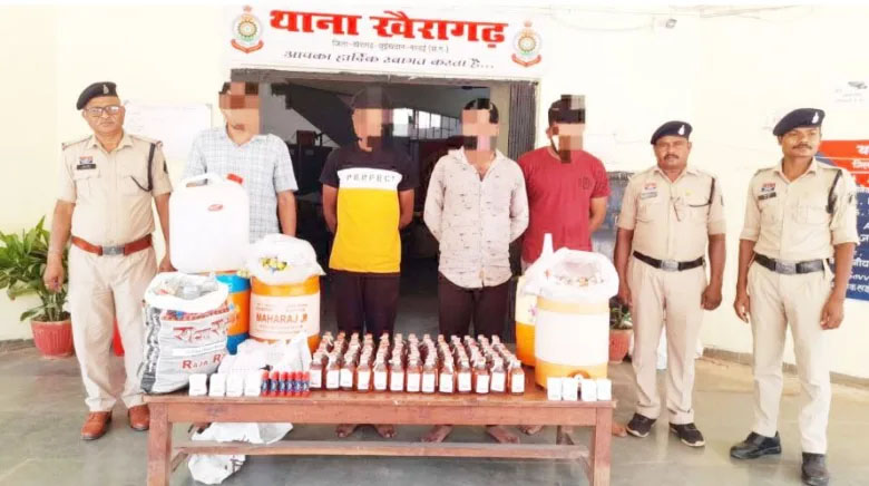 शराब भट्ठी के सुपरवाइजर और सेल्समैन चला रहे थे मिलावटी शराब की बाटलिंग और रिफिलिंग यूनिट, होलोग्राम का भी हो रहा था इस्तेमाल