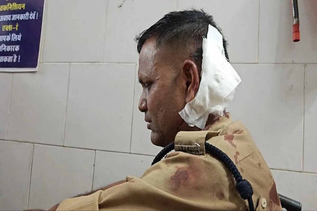 फायरिंग प्रैक्टिस करते वक्त जवान को लगी गोली, कैंप में मचा हड़कंप,गंभीर हालत में रायपुर रेफर