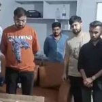 दुर्ग में अवैध हुक्का बार पर छापा, 6 गिरफ्तार