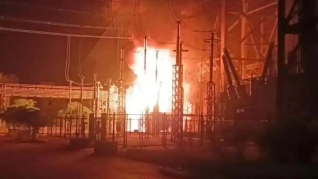 कोरबा पावर प्लांट में ट्रांसफार्मर ब्लास्ट, भीषण आग से उत्पादन ठप