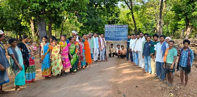 कांकेर के ग्राम बड़े पराली में धर्मांतरण के विरोध में ईसाई धर्म प्रचारकों के प्रवेश पर लगाई पाबंदी