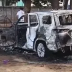 भाजपा के पूर्व जनपद पंचायत उपाध्यक्ष और शिक्षक को जिंदा जलाया , दो की हालत गंभीर