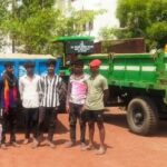 जिले में खनिज के अवैध परिवहन पर की गई कार्रवाई