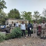 खनिज उड़नदस्ता दल की कार्रवाई-18 स्थानों पर दबिश, 7 वाहन जब्त