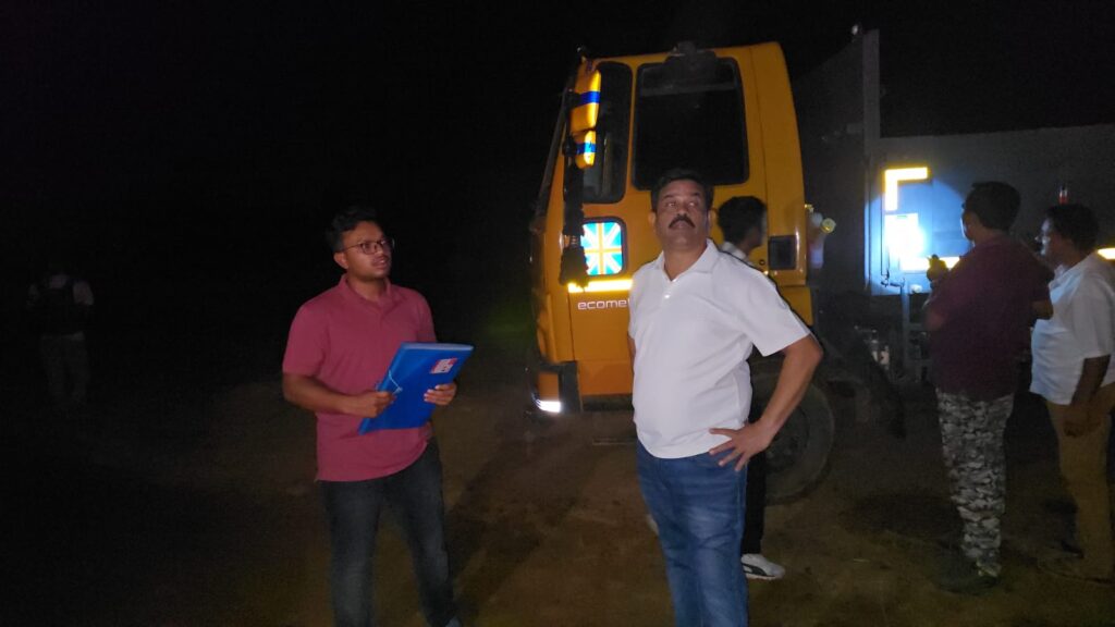विधायक विक्रम मंडावी की छापामार कार्रवाई,अवैध रेत उत्खनन का भंडाफोड़…