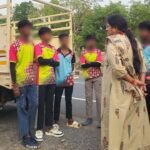 बाल श्रम के लिए ले जा रहे 6 नाबालिग बच्चों को कराया मुक्त