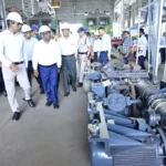 महाप्रबंधक तरुण प्रकाश ने किया इलेक्ट्रिक लोको शेड, बिलासपुर का निरीक्षण