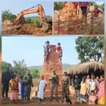 सुरक्षाबलों ने अबूझमाड़ में दो नक्सली स्मारक किय ध्वस्त