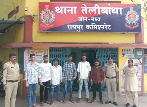 मध्य जोन पुलिस की ताबड़तोड़ कार्रवाई, 154 आरोपी पहुंचे सलाखों के पीछे