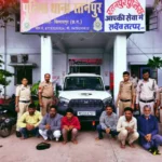 बकरा चोर गैंग का खुलासा:MP से आकर रेकी के बाद स्कार्पियो में भरकर ले जाते थे बकरियां, 6 आरोपी गिरफ्तार