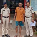 केंद्रीय जेल जगदलपुर की दीवार फांदकर फरार दंडित बंदी गिरफ्तार