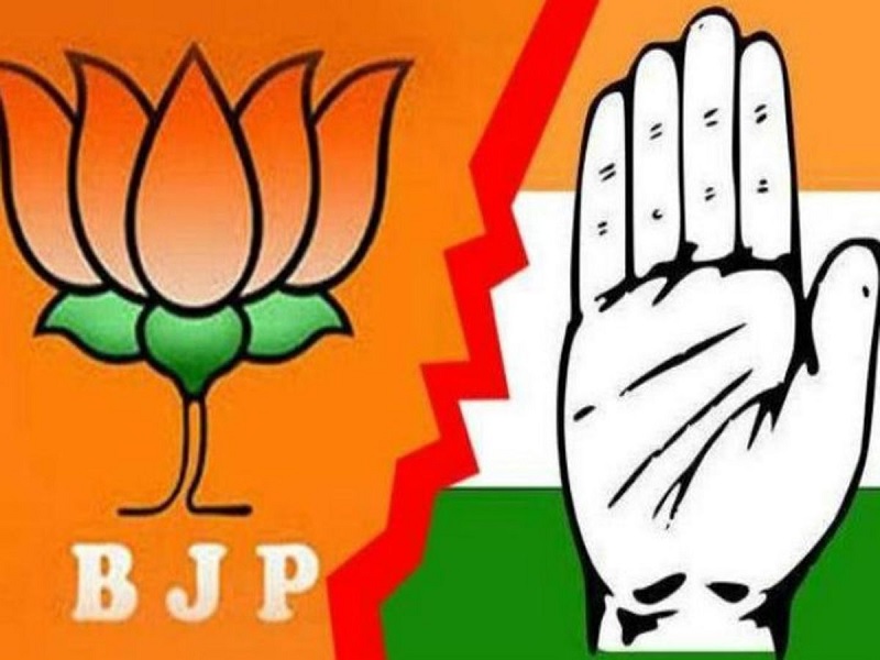 खम्हारडीह थाने के बाहर कांग्रेस का अनिश्चितकालीन धरना, भाजपा नेताओं पर FIR की मांग