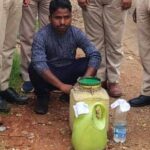 ’बैकुंठपुर चेर में अवैध शराब बेच रहे आरोपी को आबकारी ने भेजा जेल’