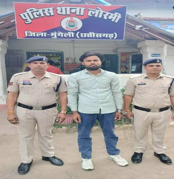 नल-जल योजना के 6 लाख के डीआई पाइप चोरी का खुलासा, मध्यप्रदेश से आरोपी गिरफ्तार