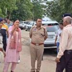 कलेक्टर एसपी ने घटना स्थल लातनाला का किया मुआयना
