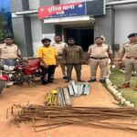 नवा रायपुर में केबल-लोहे की चोरी का खुलासा, 3-4 साल से सक्रिय दो शातिर चोर गिरफ्तार