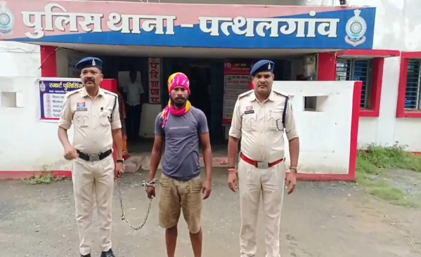 जशपुर में देशी कट्टे के साथ आदतन बदमाश गिरफ्तार, एक कारतूस और खोखा बरामद