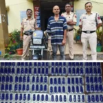 144 नशीली कैप्सूल के साथ आरोपी गिरफ्तार