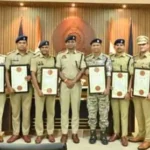 नक्सल मोर्चे पर उत्कृष्ट सेवा के लिए दंतेवाड़ा के 14 पुलिस अधिकारी सम्मानित