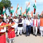 कांकेर में उत्साह के साथ निकली तिरंगा यात्रा, डिप्टी सीएम साव हुए शामिल