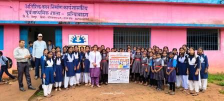 एनिमिया मुक्त मैनपुर अभियान के तहत 4 हजार 11 किशोरियों की हुई हिमोग्लोबिन जांच